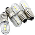 E10 Led Bulb 6vdc/ac 1w Super Bright 100Lumens Indicator Light Warm White Color,Pack of 10...