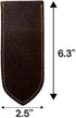 Leather Cast Iron Hot Handle Cover, Skillet Panhandle Grips, Frying Pan, Heat Protection, Kitchen Essentials,Panhandle, Potholder, Slides On/Off E...
