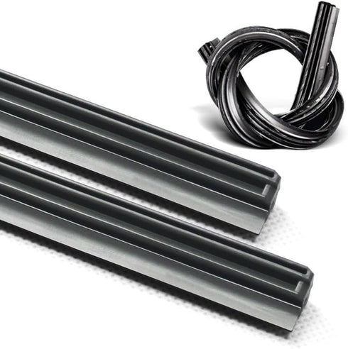 ASLAM Wiper Blade Refills 26"+17" for 2007-2011 Honda CR-V,Infiniti Q50 Q60 QX60,2015-2018 Nissan Rogue and 2007-2012 Nissan Sentra Original Mitsu...