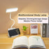 Adjustable Gooseneck Reading Lamp with Pen Holder/Phone Holder?Home Office Desk Lamp with Touch Control? 3 Color Modes,Stepless Dimming, Rechargea...
