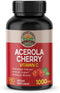 Acerola Cherry Vitamin C 1000mg, Immune Support - 180 Tablets X 1 Bottle (180 Count)...