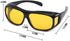 2Packs Unisex HD Day Night Driving UV400 Sunglasses Fit over Glasses Anti Glare...
