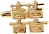 Chinese Character Wedding "XI" Marry Groom Gift Gold Cufflinks...