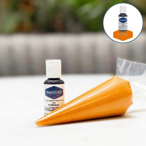 AmeriColor, Pumpkin, 0.75 Ounce Bottle, Soft Gel Paste Food Color...