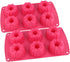 Webake Fancy Fluted Tube Cake Pan Non-stick Silicone Mini Tube Cake Baking Pan Kugelhopf Cake Mold Pack of 2...