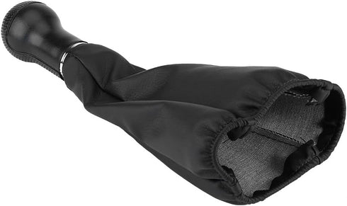 Keenso 5 Speed & 6 Speed Gear Shift Knob Gaiter Boot, Auto Manual Leather Replacement Kit Dustproof Cover for 3 Jetta MK3 1991-1998(5 Gear)...