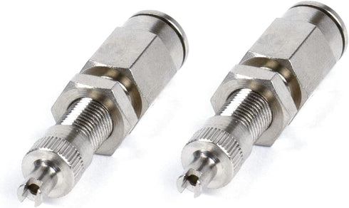 Dot Inflation Valve (for 1/4" Air Line) PTC Style, Nickel Plated (2 Pcs) Dot Approved...