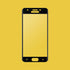 CENTAURUS Galaxy J7 2018 Screen Protector-(3 Pack) Ultra-Thin Full Coverage Black Tempered Glass Protective Film Compatible with Samsung Galaxy J7...