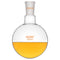 XCD Glass Flask, Single Neck Borosilicate Glass Round Bottom Flask RBF Heavy Wall Lab Boiling Flask with 24/40 Standard Taper Outer Joint, 500 ml...