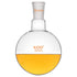 XCD Glass Flask, Single Neck Borosilicate Glass Round Bottom Flask RBF Heavy Wall Lab Boiling Flask with 24/40 Standard Taper Outer Joint, 500 ml...