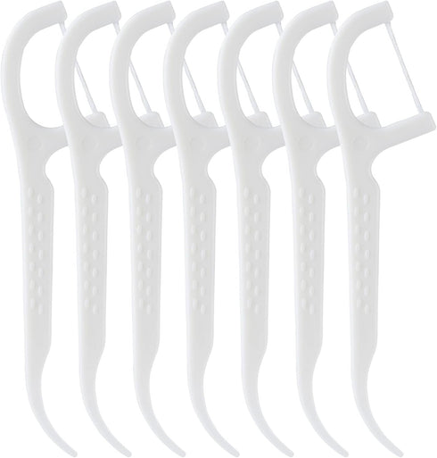 Floss Picks, Teeth, Unbreakable and Shred-Resistant Flossers for Adults 150 Count Each (Pack of 1), White...