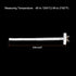 MECCANIXITY K Type Ceramic Kiln Furnace Probe Thermocouple Sensor for Muffle Furnace Oven, High Temperature -50 to 1300°C(-58 to 2372°F) 2x200mm...
