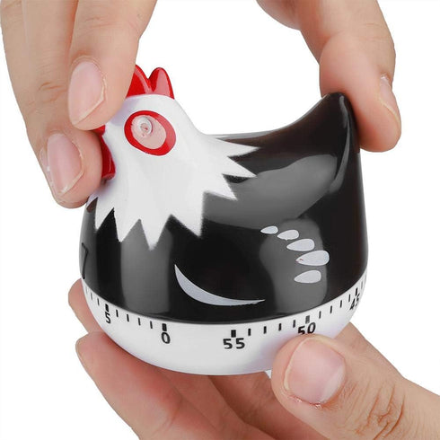 Cooking Timer Oven Timer, Kitchen Timer Boiled Egg Timer Egg Timer for Kitchen for Cooking for Home Baking(Black)...