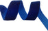 Nylon Velvet Ribbon Single Faced,1 Inch X 25Yards Spool (Royal Blue)...