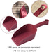 2 Pcs Garden Scoops PP Resin Hand Trowels Hanging Hole Design Shovel Scoops for Home Flower Soil Planting Digging Transplanting Compost Dog Food...