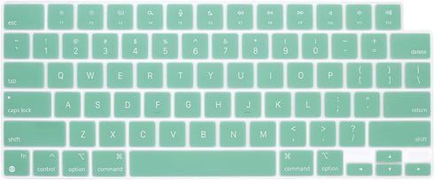 Stylish Keyboard Cover Silicone Protective Skin Keyboard Protector for MacBook 2025-2021 Pro 14" 16" M4 M3 M2 M1 Pro Max Chip,MacBook Air 15" 13.6...