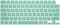Stylish Keyboard Cover Silicone Protective Skin Keyboard Protector for MacBook 2025-2021 Pro 14" 16" M4 M3 M2 M1 Pro Max Chip,MacBook Air 15" 13.6...