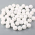 10Pcs White Rattle Balls Inserts Rattle Box Repair Doll Noise Maker Noise Maker Insert Rattle for Animal Puppet Doll,Rattles and Plush Rings...