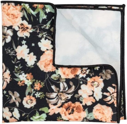 Mytieshop Cotton Pocket Square Floral Pocket Square, Wedding, Prom, Events, Gifts...