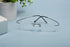 Eyekepper Titanium Rimless Reading Glasses Readers Men Women Gunmetal +0.00...