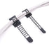50Pcs 2 Sizes Adjustable Self-Adhesive Nylon Cable Straps Cable Ties Cord Clamp for wire management, Large and Small...
