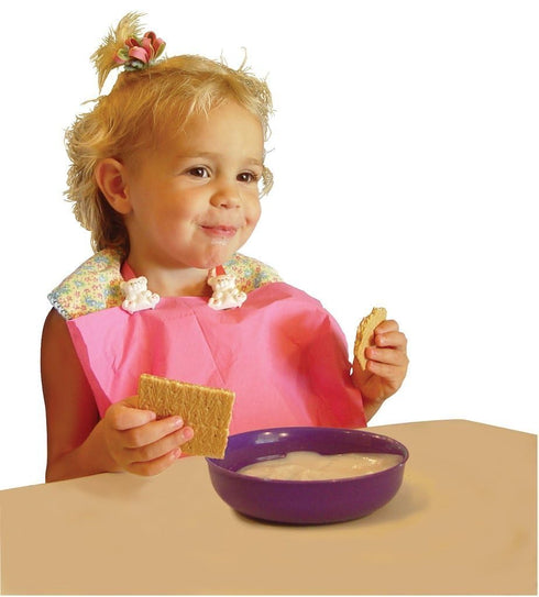 Baby Buddy Bib Clip, Newborn Must Have and Travel Essential, Turn Any Cloth, Towel, or Napkin into a Bib for Feeding or Teething, Red, 1 Pack - Ma...