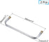 uxcell Metal Purse Frame 2Pcs, 12" Rectangle Lock Frame Kiss Lock Clasp Bag Frame Hardware Replacements for DIY Purse Handle Bag Making Sewing Cra...