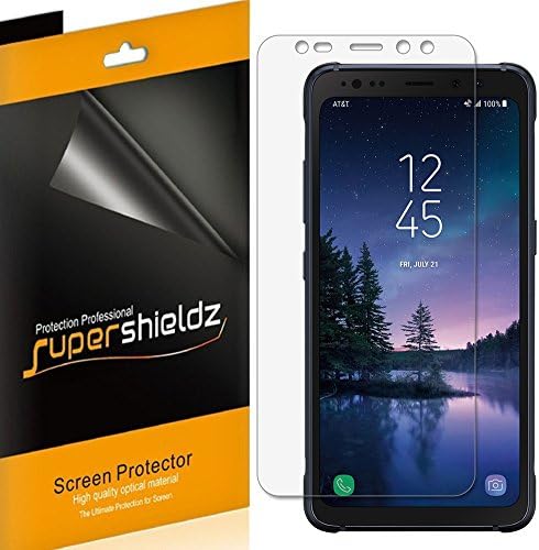 Supershieldz (6 Pack) Designed for Samsung (Galaxy S8 Active) (Not Fit for Galaxy S8 Model) Screen Protector, High Definition Clear Shield (PET)...