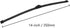 Rear Wiper Blade Compatible with Touareg Cayenne Audi A1 SQ7 Q5 SQ5 A4 Allroad 2009 2010 2011 2012 2013 2014 2015 2016 2017 2018 2019 2020, 14 Inc...