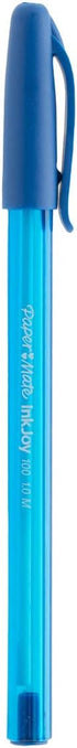Paper Mate InkJoy 100ST Ballpoint Stick Pens, Medium Point, Blue Ink, 18 Count...