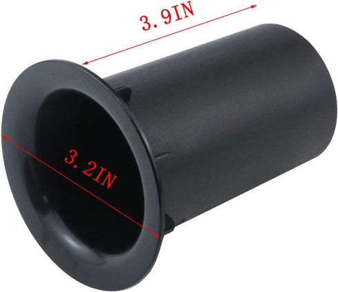 2 Pcs Speaker Port Tubes, 2.8"x4"/71x102mm Bass Reflex Tube Speaker Inverter Tube Sound Tubes Bass Port Speaker Cabinet Port Tube...
