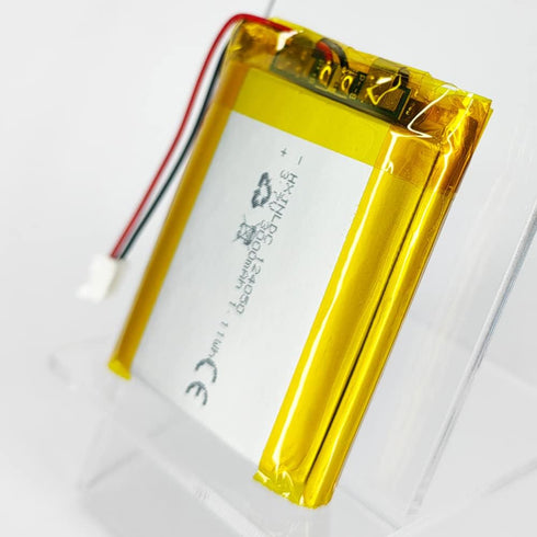 DC 3.7V 3000mAh 124050 Rechargeable polymer lithium battery for DIY 3.7-5V Electronic Product, Mobile Energy Storage Power Supply...