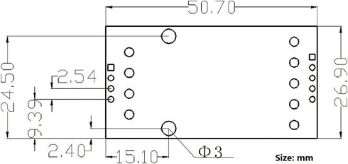 RS422 to TTL/UART/MCU Serial Port Signal Mutual Conversion Module with Over-Voltage Over-Current Protection- (5V)...