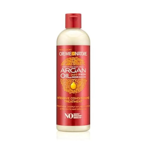 Creme of Nature, Argan Oil for Hair, Intensive Conditioning Treatment, Argan Oil of Morocco, Moisturizing Hair Care, 12 Fl Oz...