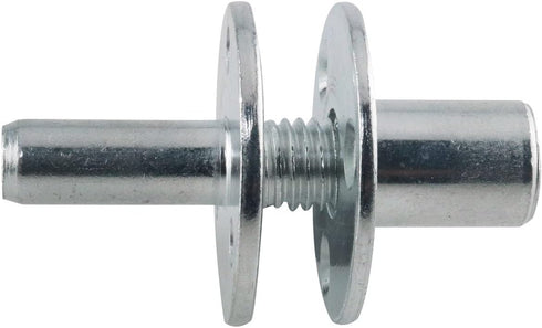 2 Sets Metal M12 Bed Post Connector Screw-in T-Nut Bedpost Connector Furniture Hardware Fittings Nuts...