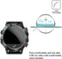 Screen Protector Compatible for K52 1.39 Inches Smartwatch , 9H Tempered Glass Protective Film Compatible for ESFOE K52 / SUNKTA K52 / Linwear K52...