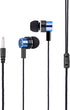 4 Pack Wired Earbuds 3.5MM 3 Pole Stereo Earphone in-Ear Headphone Without MIC 1Meter Braided Cord Headset for MP3 Cassette Recorder CD Player Mus...