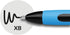Schneider Slider Memo XB (Extra Broad) Ballpoint Pen, 1.4 mm, Light Blue Barrel, Black Ink, Box of 10 Pens (150201)...