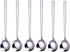 Spoons Cutlery, 18/10 Stainless Steel Korean Spoons 6 Pieces Soup Spoons (Silver)...