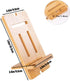 Encozy Cell Phone Stand, Desktop Wooden Mobile Phone Holder Natural Bamboo (Stand 1PCS)...