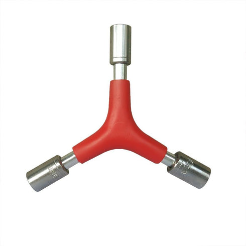 3 sets Three Way Triangle Allen Wrench Outer Spanner 2.5/3/4mm & 4/5/6mm Bike Bicycle Cycling Y-Type 8/9/10mm Socket Wrench Hex Repair Tool...