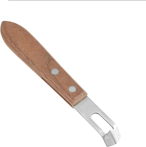 Channel Knife, Lemon Peeler Zester Tool, Wood & Stainless Steel Peeler, Ultra Sharp Lemon Rind Twist Peeler Tool, Kitchen Tool for Lemon Orange Ci...