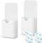 2 Pcs Magnetic Marker Holder Wall Mount Marker Caddy Pencil Holder for Dry Erase Whiteboard Fridge, Self Adhesive Marker Pen Holder for Home Offic...