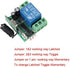 DC12V Door Access Remote Control Wireless Switch System Momentary Learning Transmitter Momentary Toggle Adjusted......