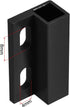 uxcell Wired Door Contact Window Sensor NO NC Surface Mount Magnetic Reed Switch Black 3 Pcs...