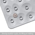 Non-Slip Bathtub Mat OTHWAY Soft Rubber Bathroom Bathmat with Strong Suction Cups (Grey)...
