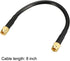 uxcell Antenna Extension Cable SMA Male to SMA Male Coaxial Cable RG58 50 Ohm 8 Inch...