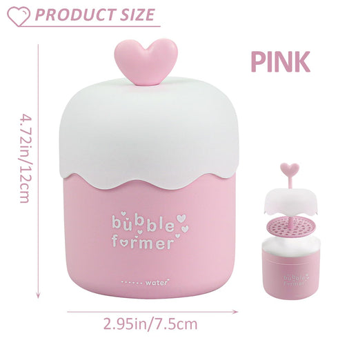 Facial Cleanser Foam Maker, Portable Manual Foamer Cleansing Foam Maker, Skin Care Beauty Cleansing Tool for Home, Beauty Salon and Traveling...
