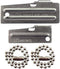 P-38 Can Opener & P-51 Can Opener with Chains, US Shelby, Stainless Steel openers Stamped with US Shelby Co....