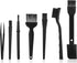 Keyboard Brush, Small Portable Cleaning Brush Kit for Computer PC Keyboard Laptop Electronics Camera Anti Static Brushes (Black, Set of 7)...